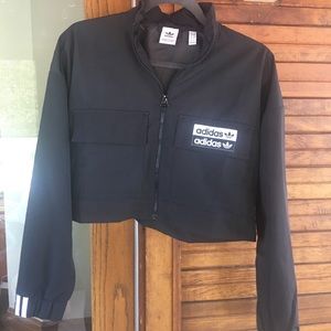 Adidas crop jacket